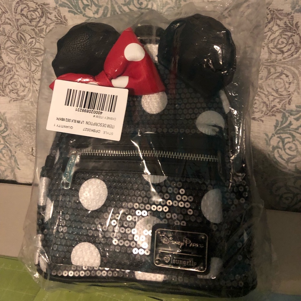 Disney Parks Loungefly Mini Minnie Mouse Backpack